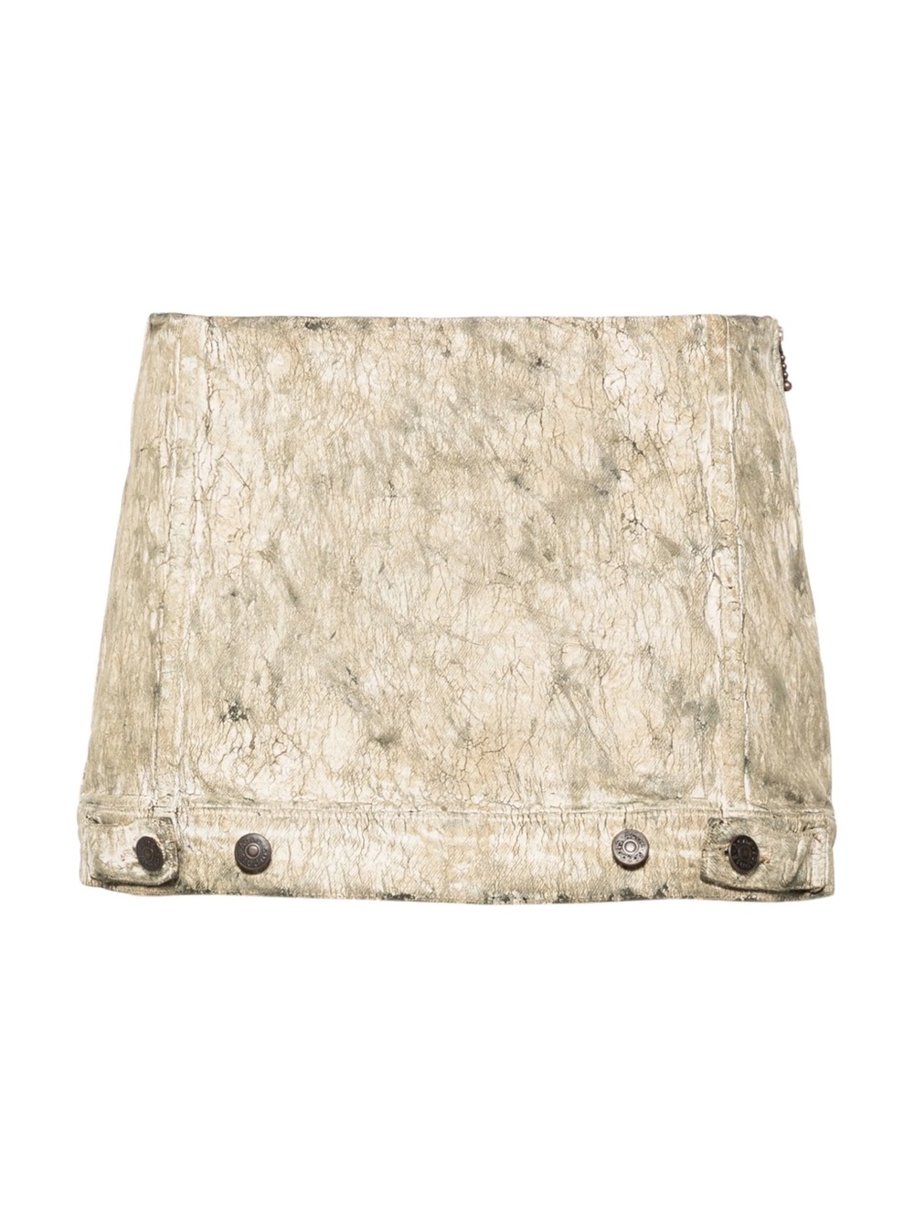 ISO Acne Studios Coated Denim Mini Skirt